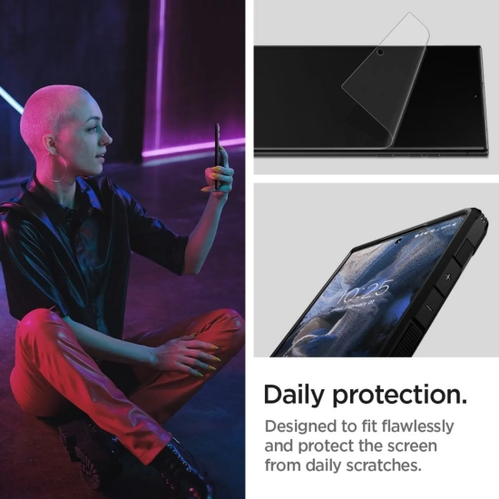SPIGEN Folia hydrożelowa na Samsung Galaxy S23 Ultra Neo Flex - 2 szt.