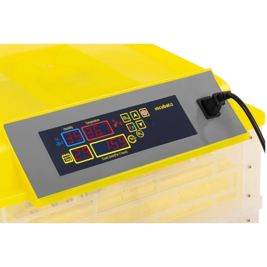 incubato Inkubator wylęgarka klujnik do 112 jaj kurzych 120 W + owoskop