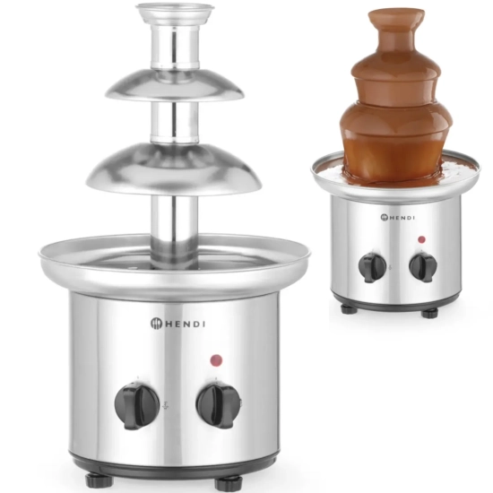 Czekoladowa fontanna do czekoladowego fondue stalowa 46W - Hendi 274101