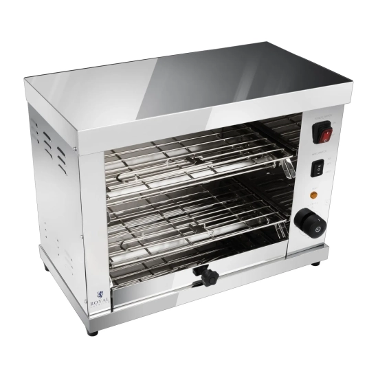 Royal Catering Podwójny toster opiekacz salamander 3250W