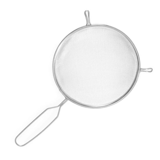 Sito sitko gęste stalowe do przecedzania i przecierania śr. 180 mm - Hendi
