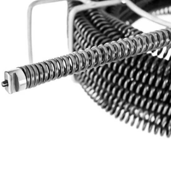 MSW Spirala przepychacz sprężyna do rur hydrauliczna 6 x 2.45 m śr. 16 mm