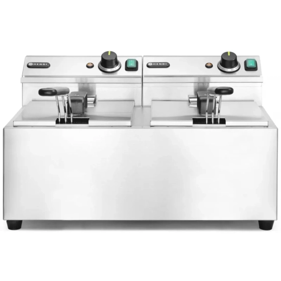 Frytownica gastronomiczna Profi Line 7kW 230V 2 x 8L - Hendi 207307