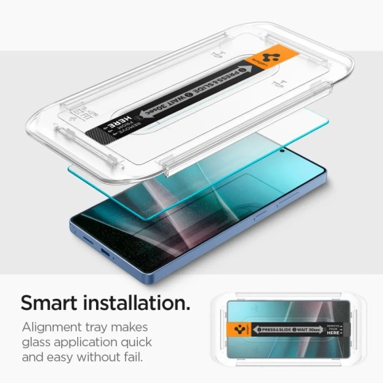 SPIGEN Szkło hartowane na Samsung Galaxy S25 Ultra przezroczyste - 2 szt.