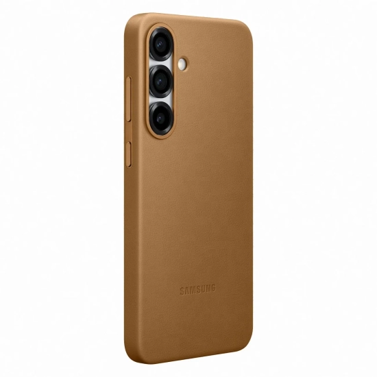 Etui z ekoskóry Samsung KindSuit Case do Samsung Galaxy S25+ - złote