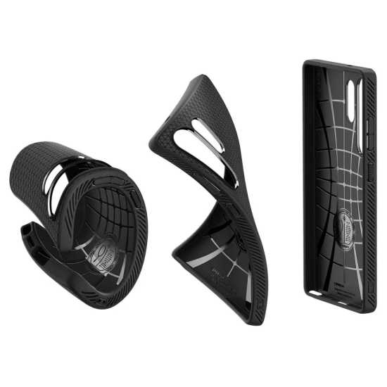SPIGEN Etui pokrowiec na Samsung Galaxy S25 Ultra Liquid Air - czarne