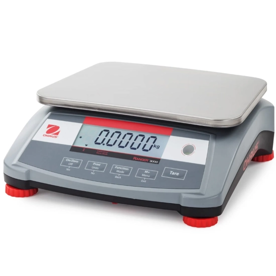 Waga stołowa przemysłowa kompaktowa elektroniczna RANGER 3000 3kg / 0.1g