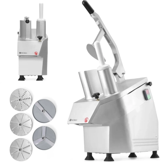 Szatkownica elektryczna do warzyw + 5 tarcz Profi Line - Hendi 231807