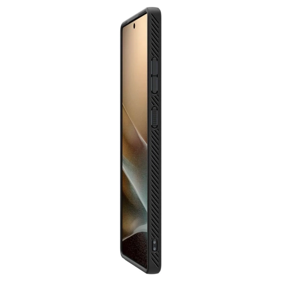 SPIGEN Etui pokrowiec na Samsung Galaxy S25 Ultra Liquid Air - czarne