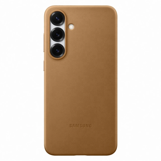 Etui z ekoskóry Samsung KindSuit Case do Samsung Galaxy S25+ - złote