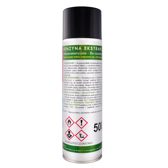 GSG24 Benzyna ekstrakcyjna w aerozolu B-MAX Spray 500ML
