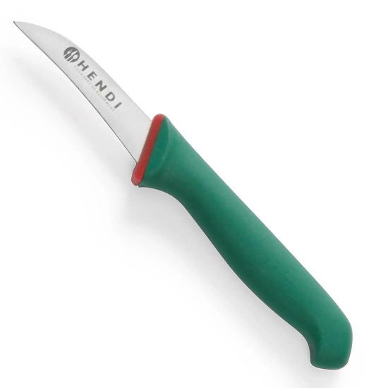 Nóż do obierania obierak z wygiętym ostrzem Green Line dł. 175mm - Hendi