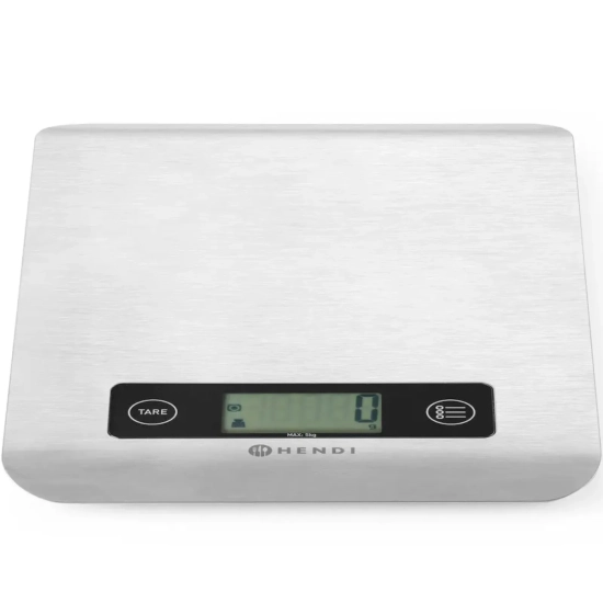 Waga elektroniczna kuchenna gastronomiczna dokładna 5000g / 1g - Hendi