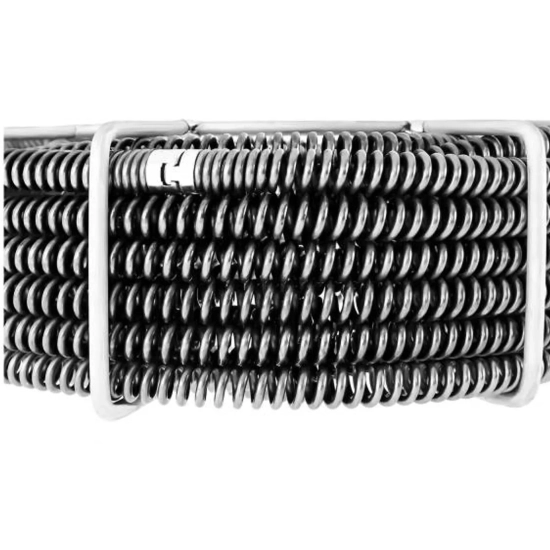 MSW Spirala przepychacz sprężyna do rur hydrauliczna 6 x 2.45 m śr. 16 mm