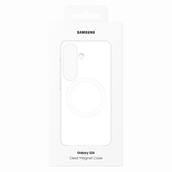 Etui pokrowiec na Samsung Galaxy S26 Samsung Clear Magnet Case MagSafe