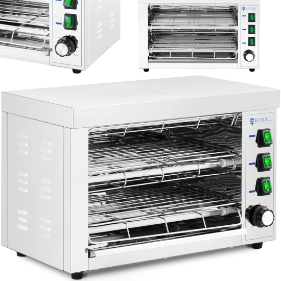 Royal Catering Opiekacz toster salamander do zapiekanek 50-300C 3250 W