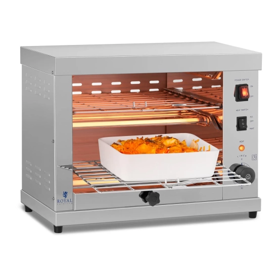 Royal Catering Podwójny toster opiekacz salamander 3250W