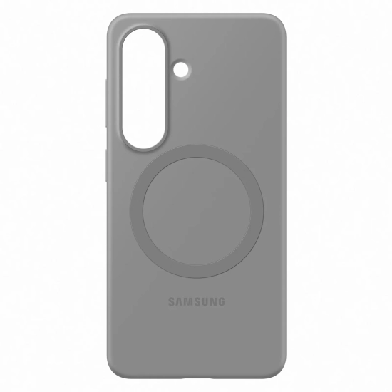 Etui pokrowiec na Samsung Galaxy S26 Silicone Magnet Case MagSafe - szary