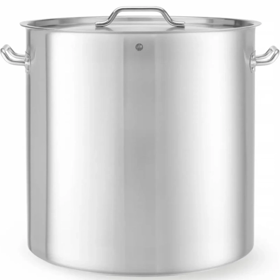 Garnek Budget Line z pokrywką 98 l śr. 50 cm - Hendi 835104