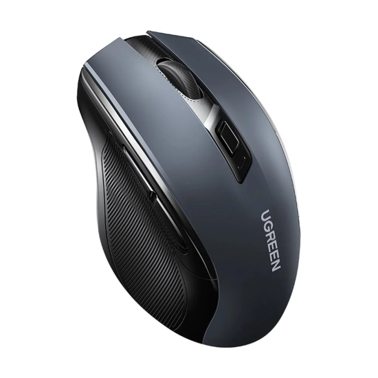 UGREEN Ergonomiczna myszka bezprzewodowa optyczna USB 2.4GHz 4000DPI czarny