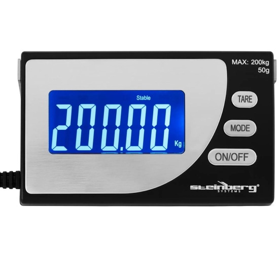 Steinberg Systems Waga przemysłowa paczkowa do 200 kg / 50 g LCD USB