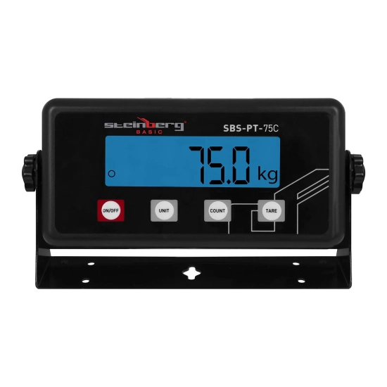 Waga przemysłowa paczkowa pocztowa 75kg / 10g LED Steinberg Systems
