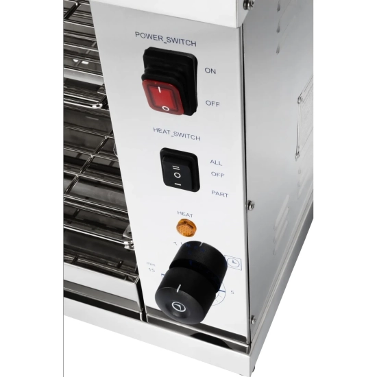 Royal Catering Podwójny toster opiekacz salamander 3250W