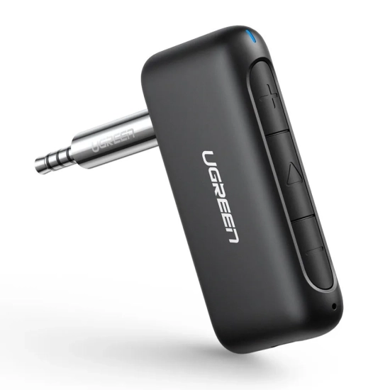 UGREEN Odbiornik dźwięku audio do samochodu Bluetooth 5.0 AUX mini jack