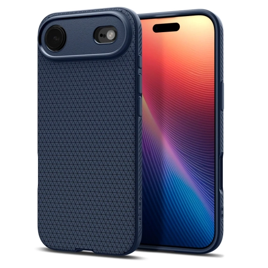 SPIGEN Etui ochronne case Liquid Air na iPhone 17 Air - niebieskie