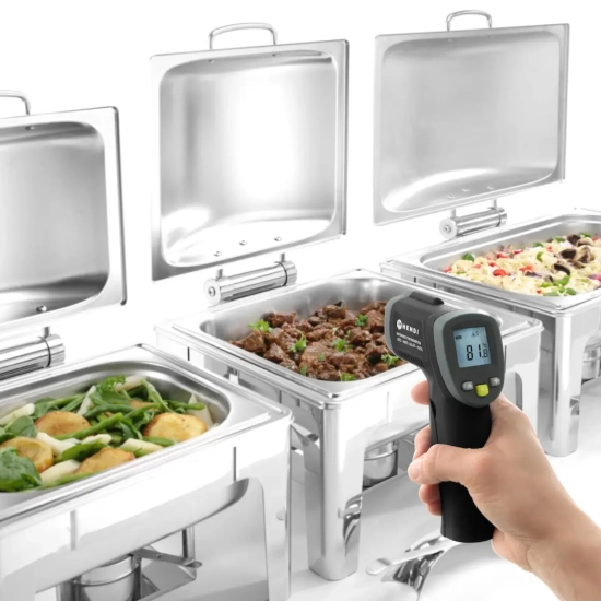 Termometr gastronomiczny bezdotykowy laserowy - Hendi 271148