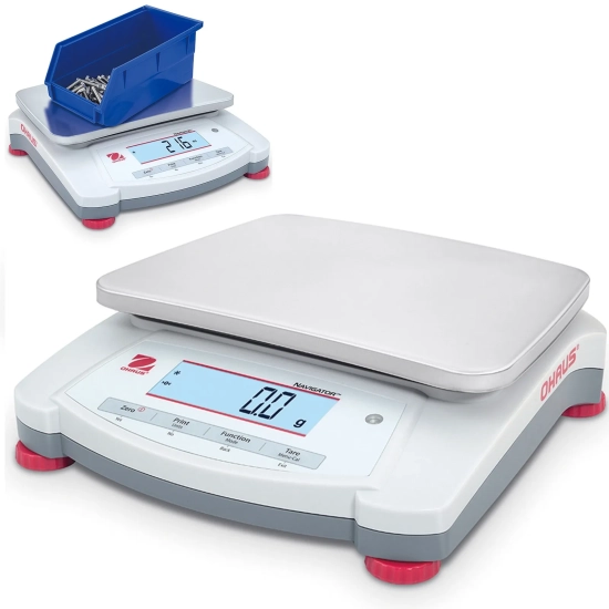 Waga laboratoryjna techniczna szybka dokładna NAVIGATOR NVT 6200g / 0.1g