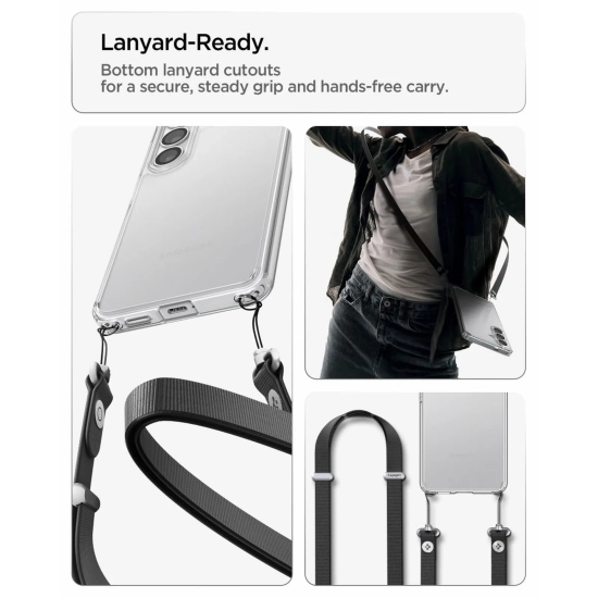 SPIGEN Etui pokrowiec na Samsung Galaxy S26 Ultra Hybrid - przezroczysty