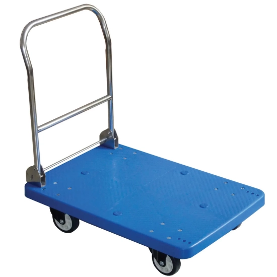 Hendi Wózek platformowy transportowy ze składanym uchwytem 73x48cm do 150kg