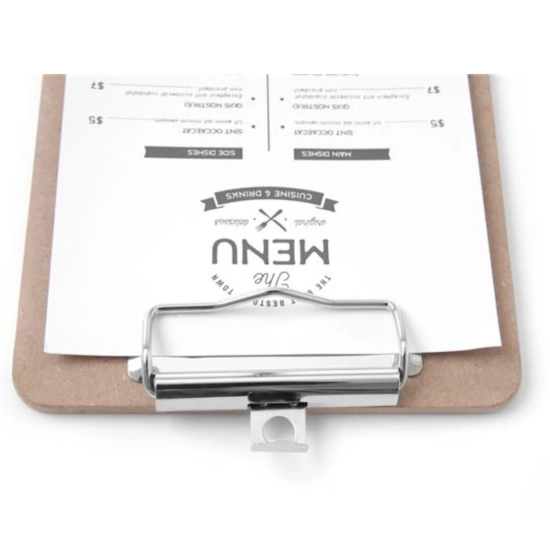 Podkładka deska pod kartę menu z klipsem Clipboard 125x180 mm - Hendi