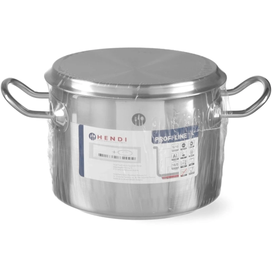 Garnek średni Profi Line z pokrywką 10 l, śr. 280 x 170 h - Hendi 831502
