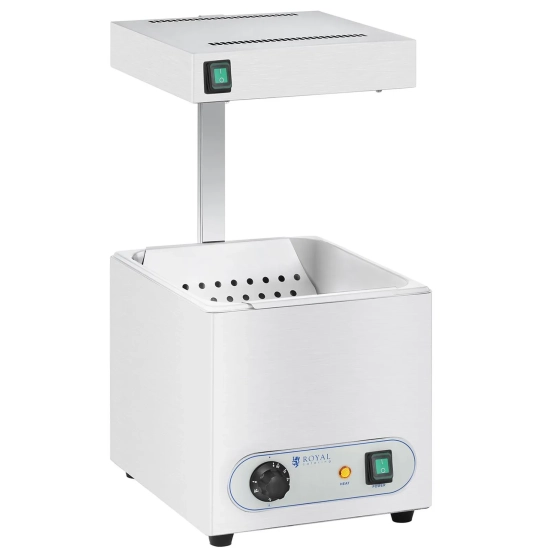 Podgrzewacz do frytek z promiennikiem ciepła 850W Royal Catering RCWG-1500