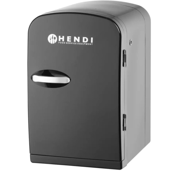Lodówka na mleko do kawy czarna Hendi 943434