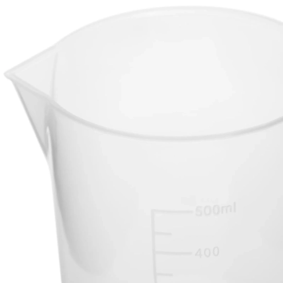 Steinberg Systems Zlewka laboratoryjna plastikowa z podziałką 500 ml - 10