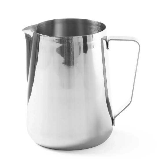 Dzbanek kubek stalowy do spieniania mleka do kawy cappuccino 0.35L - Hendi