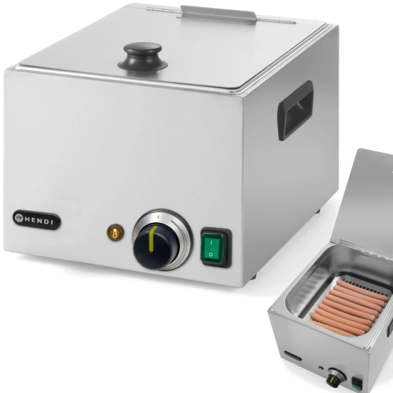 Podgrzewacz do parówek Kitchen Line 9,3 l - Hendi 240502