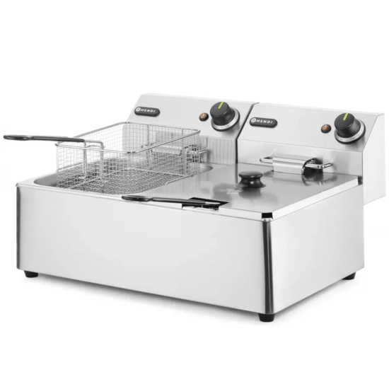 Hendi Frytownica frytkownica podwójna Kitchen Line 230V 2x3300W 2x6L