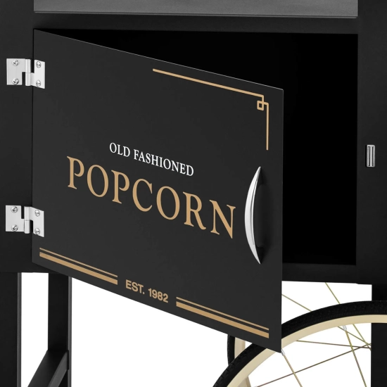 Royal Catering Wózek podstawa do maszyny do popcornu z szafką retro 51 x