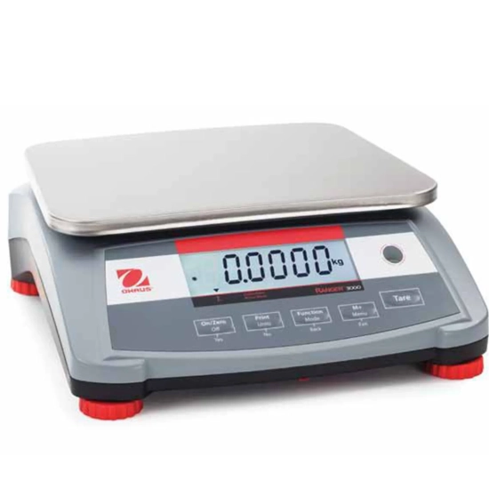 Waga stołowa przemysłowa kompaktowa elektroniczna RANGER 3000 3kg / 0.1g