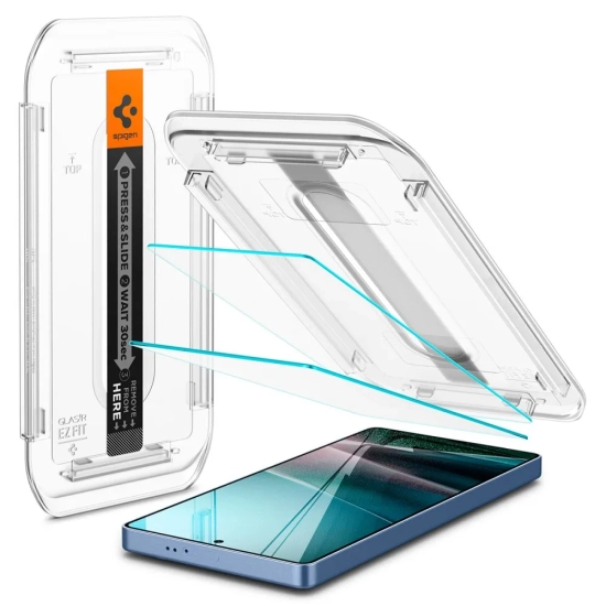 SPIGEN Szkło hartowane na Samsung Galaxy S25 Ultra przezroczyste - 2 szt.