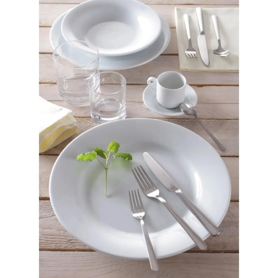 Filiżanka do kawy hotelowa OPTIMA biała porcelana 90ml zestaw 12szt