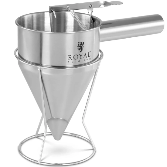 Royal Catering Dozownik pistolet do sosów kremów ze stali nierdzewnej