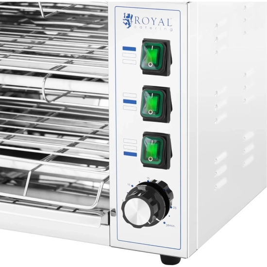 Royal Catering Opiekacz toster salamander do zapiekanek 50-300C 3250 W
