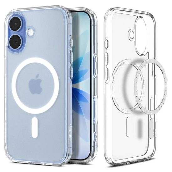 SPIGEN Etui pokrowiec na iPhone 17 Ultra Hybrid MagSafe - białe