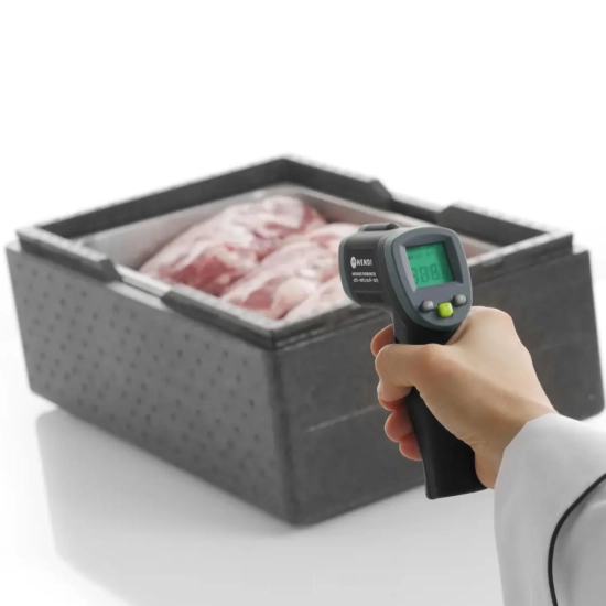 Termometr gastronomiczny bezdotykowy laserowy - Hendi 271148