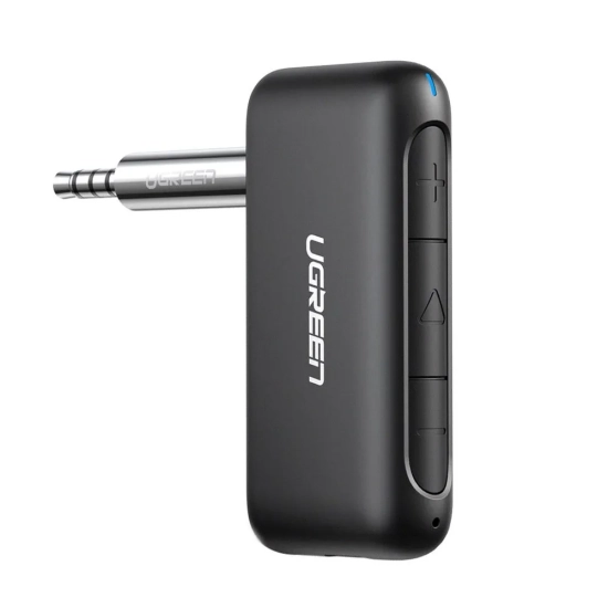 UGREEN Odbiornik dźwięku audio do samochodu Bluetooth 5.0 AUX mini jack